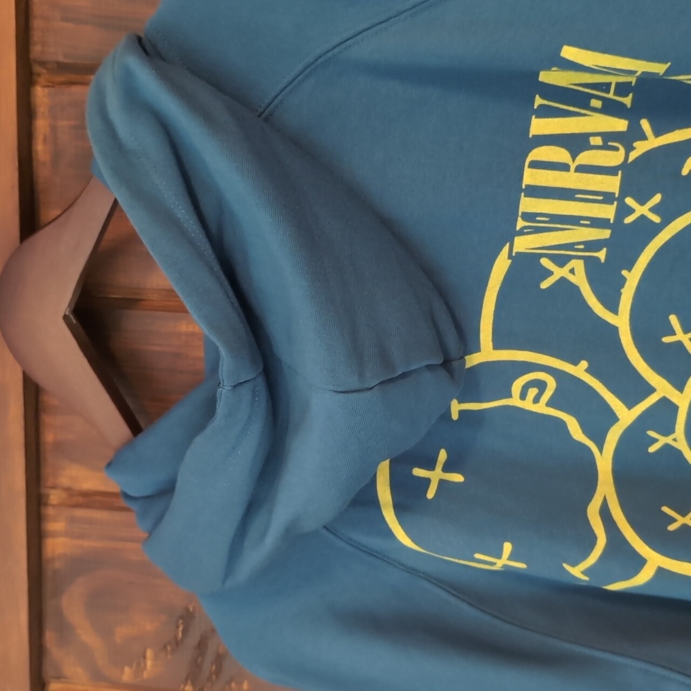 Torrid Nirvana Graphic Zip Up Hoodie 3x - Picture 3 of 6